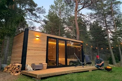 Containerhaus PopUpHut 13,2 m²