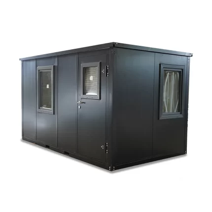 Baustellenbüro anthrazit 4 x 2 m