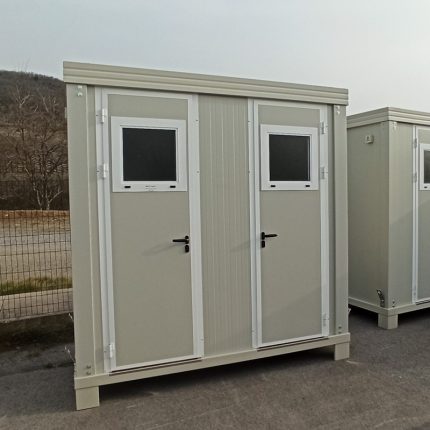 Sanitärcontainer SS1 neu mit 2 WC & 2 Waschbecken