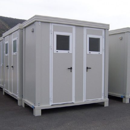 Sanitärcontainer SL1 neu mit WC & Doppelwaschbecken