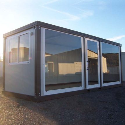 Neuer Wohn- / Raumcontainer Verkaufspavillon V1 Verstärkte Serie 6m